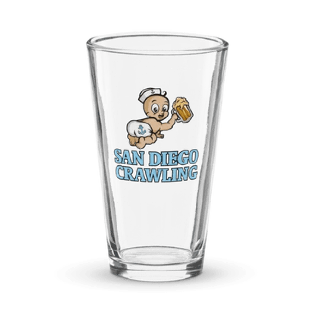 a glass mug on a table