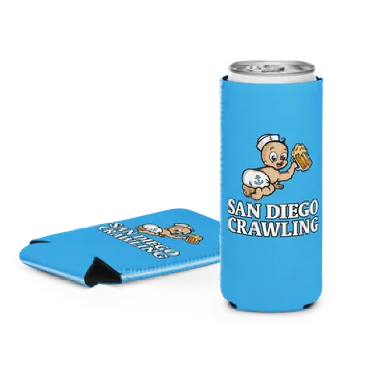San Diego Crawling – Slim Koozie